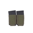 Ferro Concepts Turnover Double 762 Ranger Green elastic retention insert for carrying two 7.62 magazines in plate carrier kangaroo pouches
