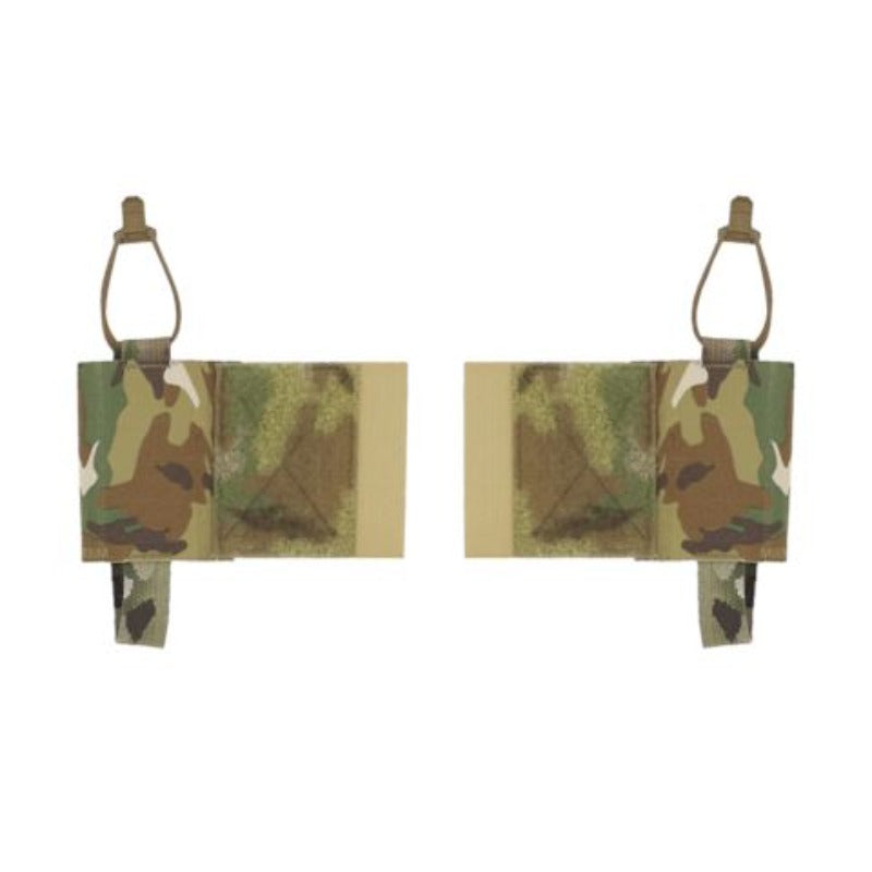 Ferro Concepts Wingman V2 in Multicam showing low profile under cummerbund pouch system for radios magazines and medical gear