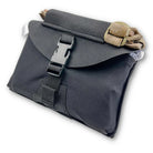 GBRS Group IFAS Individual First Aid System Pouch Black showing low profile tactical medical pouch with elastic tourniquet sleeve