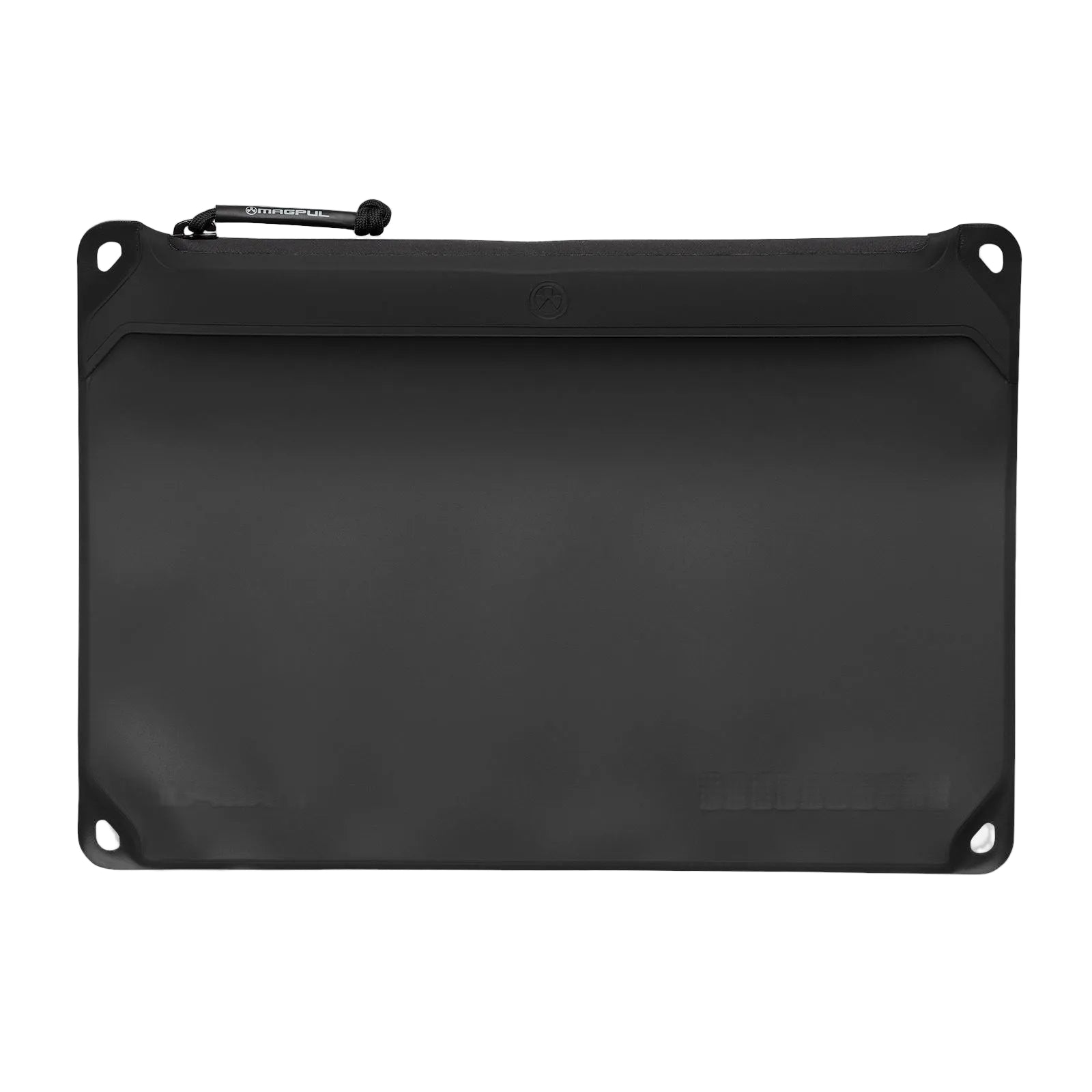 Magpul DAKA Window Pouch Large Black front view showing translucent window and water resistant welded construction