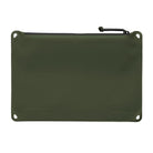 Magpul DAKA Window Pouch Large Green rear view showing anti slip textured polymer fabric and RF welded seams