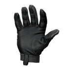 Magpul Patrol Glove 2.0 Black tactical shooting glove palm view highlighting leather grip surface and articulation for weapon handling
