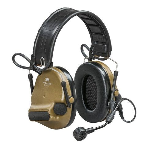 Peltor ComTac VI Headset w/ mic Protective Gear Peltor Coyote 