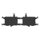 Spiritus Systems 34 Alpha Chest Rig in Black featuring a modular split-front chassis for scalable chest rig configurations.