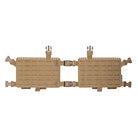 Spiritus Systems 34 Alpha Chest Rig in Coyote Brown designed for modular pouch integration and mission-specific loadout customization.
