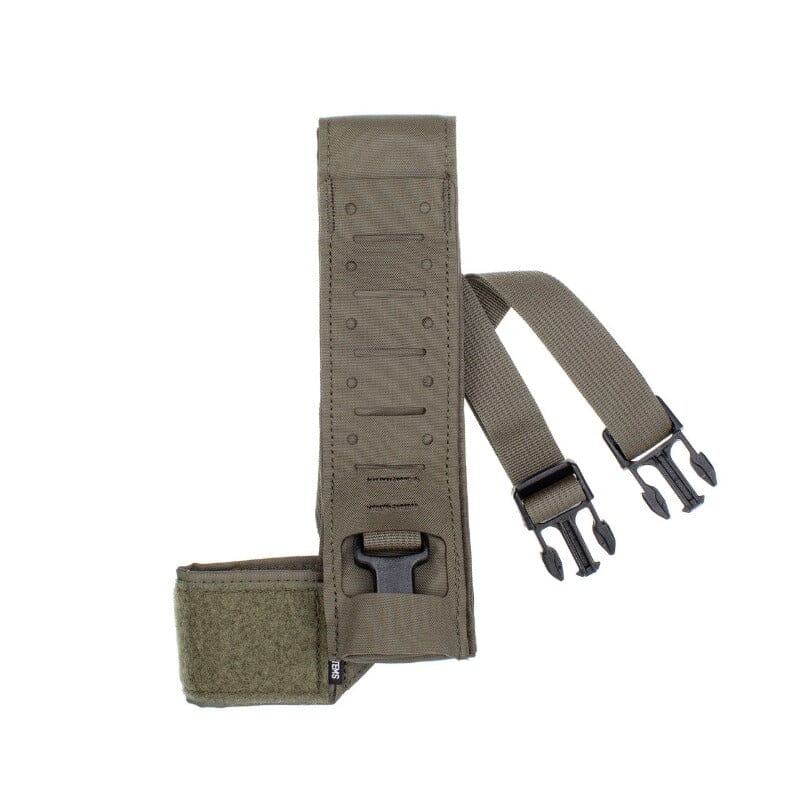 Spiritus Systems Fat Strap MK4 in Ranger Green featuring a low-profile H-harness design for modular chest rig configurations.