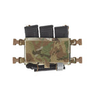 Spiritus Systems Triple 5.56 magazine insert installed inside a Micro Fight chest rig chassis, demonstrating magazine retention, organization, and compatibility with modular loadout systems.