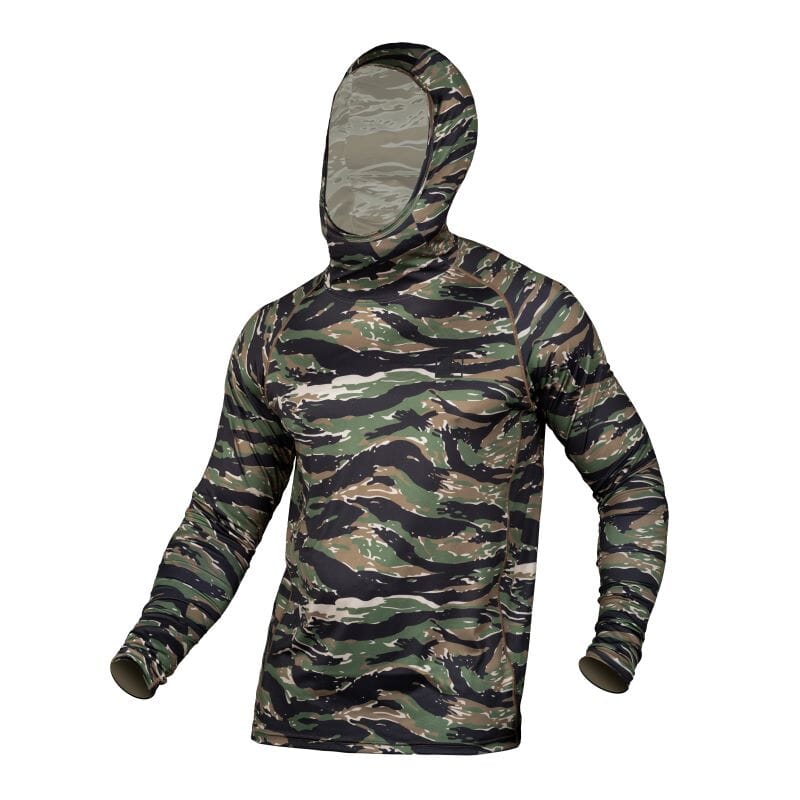 TD Hooded Sun Shirt Long Sleeve Shirt TD Apparel 