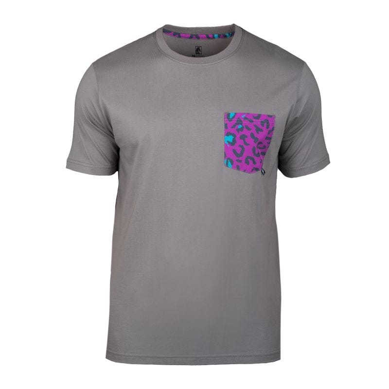 TD Dean Pocket T-Shirt T-Shirt TD Apparel Tropical Leopard Small 