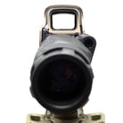 Unity FAST Aimpoint Magnifier Mount Black installed on tactical rifle with Aimpoint magnifier showing clean FTC inline configuration