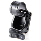 Unity FAST Aimpoint Magnifier Mount Black right side view with FTC Flip To Center mechanism in up position designed for Aimpoint 3X magnifier and 30mm optics