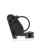 Unity FAST Aimpoint Magnifier Mount Black mounted on rifle with magnifier flipped down in inline position showing compact rifle footprint