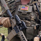 Unity FAST Aimpoint Micro Mount 2.26 used during rifle training highlighting elevated optic height for plate carrier and helmet compatible shooting