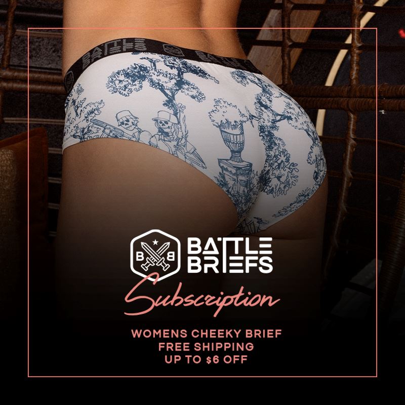 Battle Briefs Women's Cheeky Monthly SUBSCRIPTION – Tactical