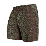 TD Contender Active Short 4" Shorts TD Apparel Zaire Leopard Camo Large 