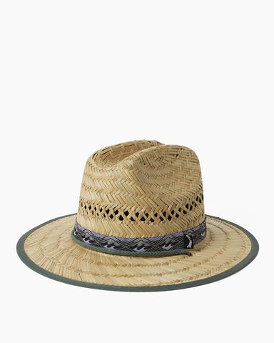 Billabong Mid Tides Straw Lifeguard Hat Hat Billabong Blue Haze 