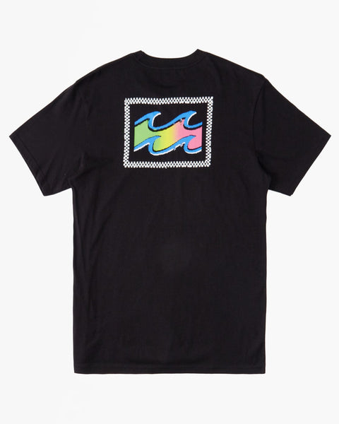 Billabong Crayon Wave Tee T-Shirt Billabong Black Large 
