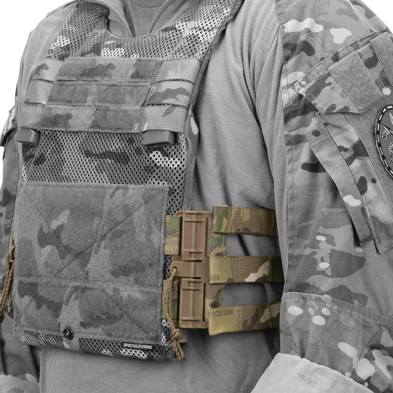 Spiritus Systems MOLLE Tubes Cummerbund | Tactical Plate Carrier