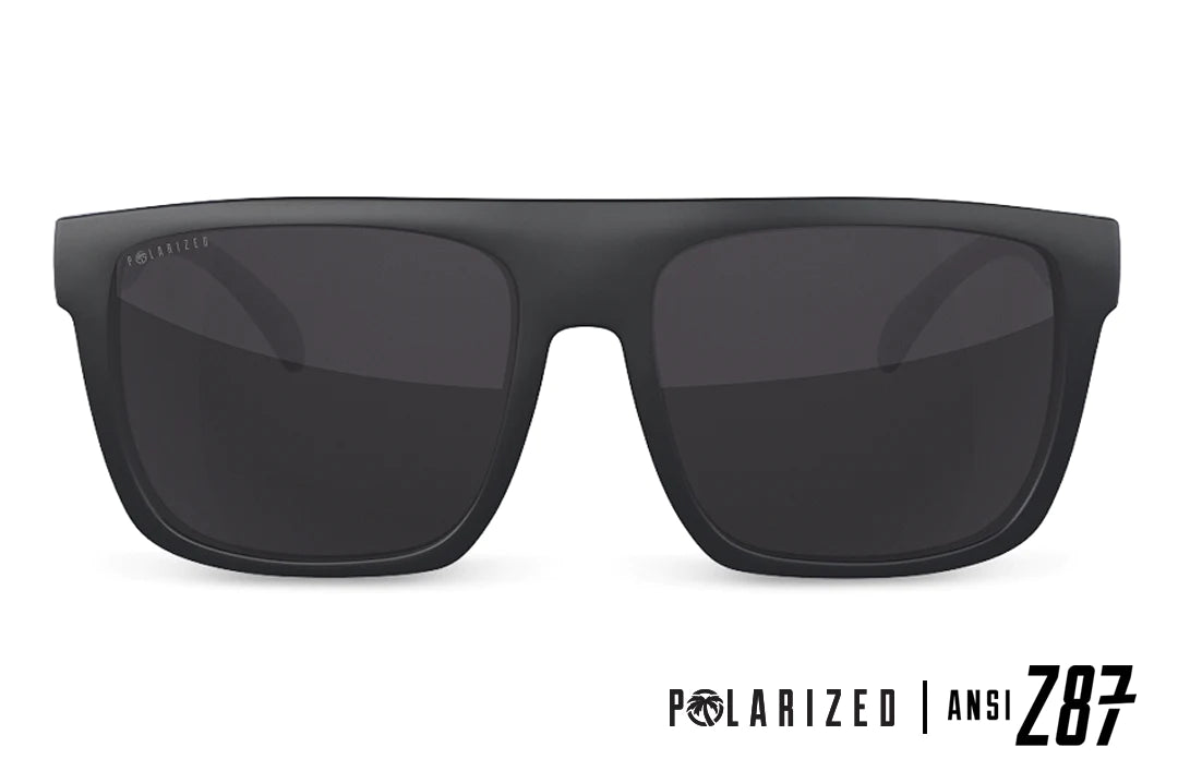 Heat Wave Regulator Z87 Black Polarized Lens Sunglasses Heat Wave 