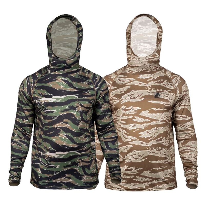 TD Hooded Sun Shirt Long Sleeve Shirt TD Apparel 