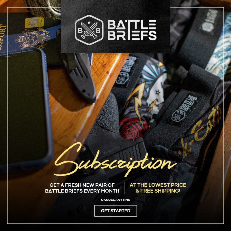 Battle Briefs Monthly SUBSCRIPTION Underwear Battle Briefs 