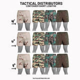 TD Contender Tactical Shorts 6" - 2023 Shorts TD Apparel 