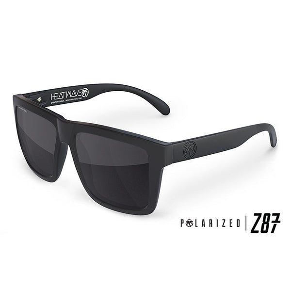 Heat Wave XL Vise Z87 Black Polarized Sunglasses Heat Wave 